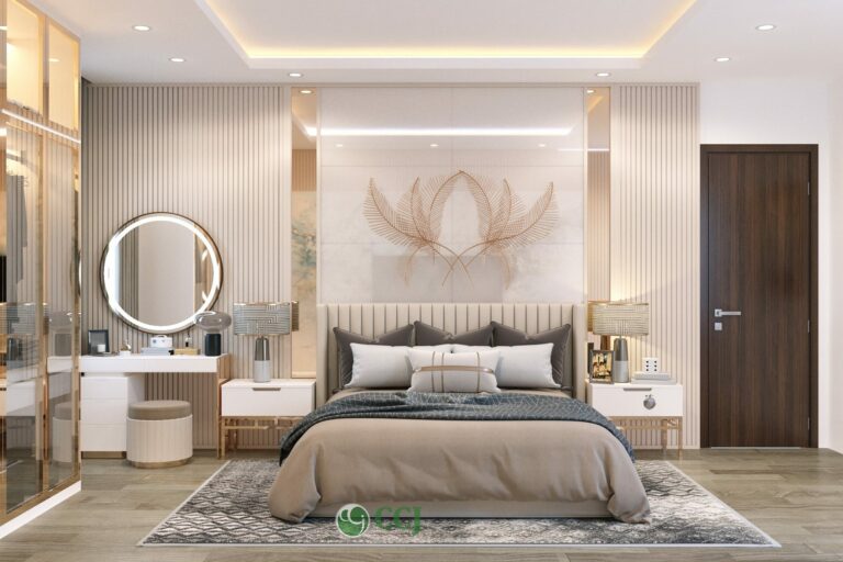 Thiết kế nội thất phòng ngủ Quảng Ninh