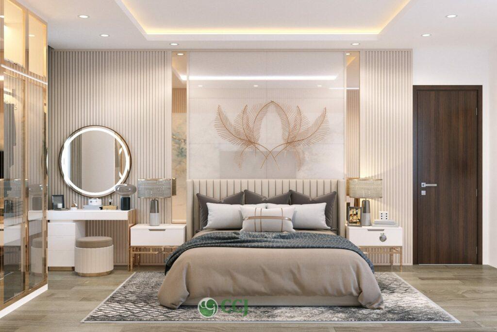 Thiết kế nội thất phòng ngủ Quảng Ninh