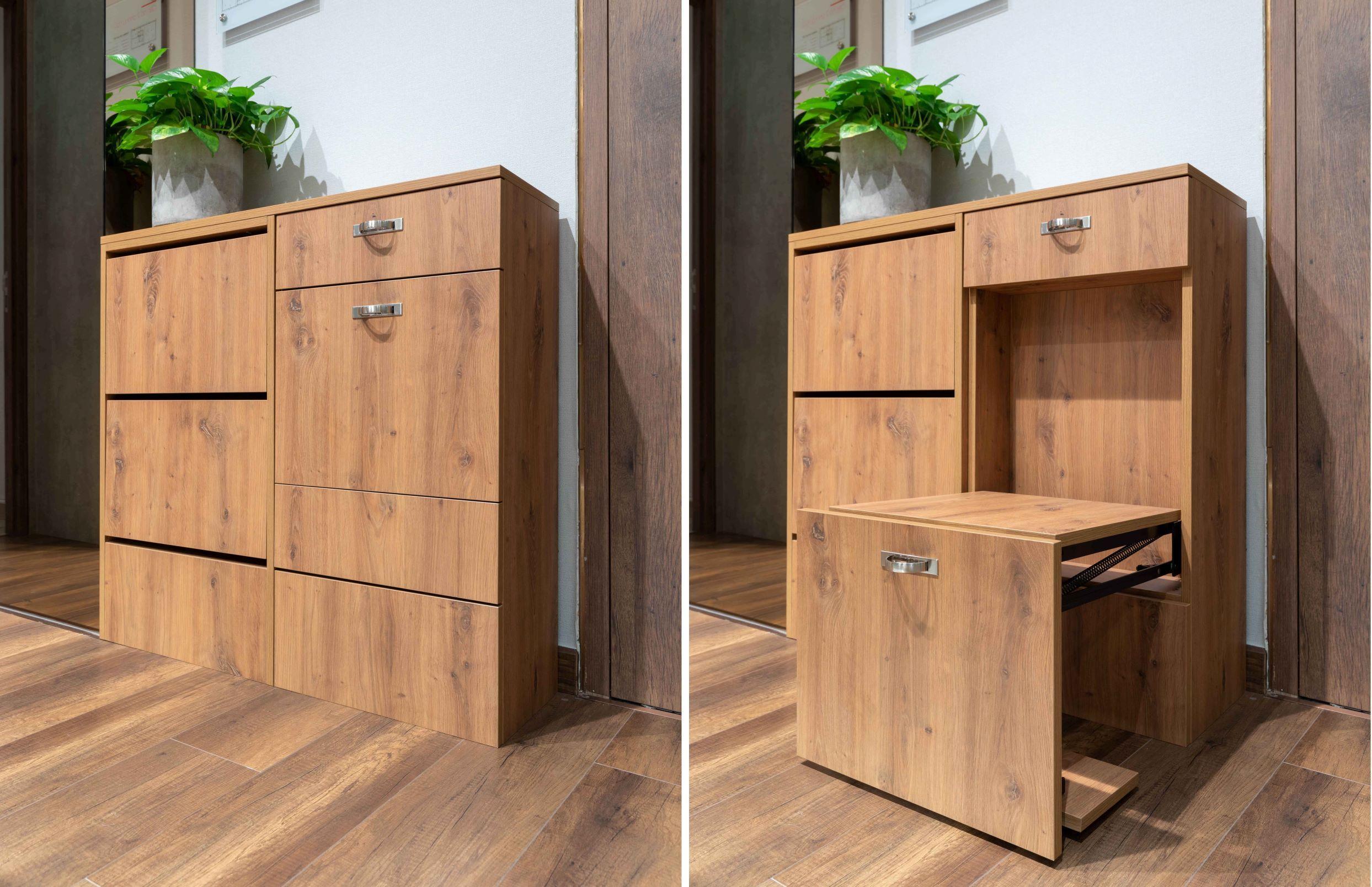 Phụ kiện xếp gọn - ghế ngồi thay giày dép