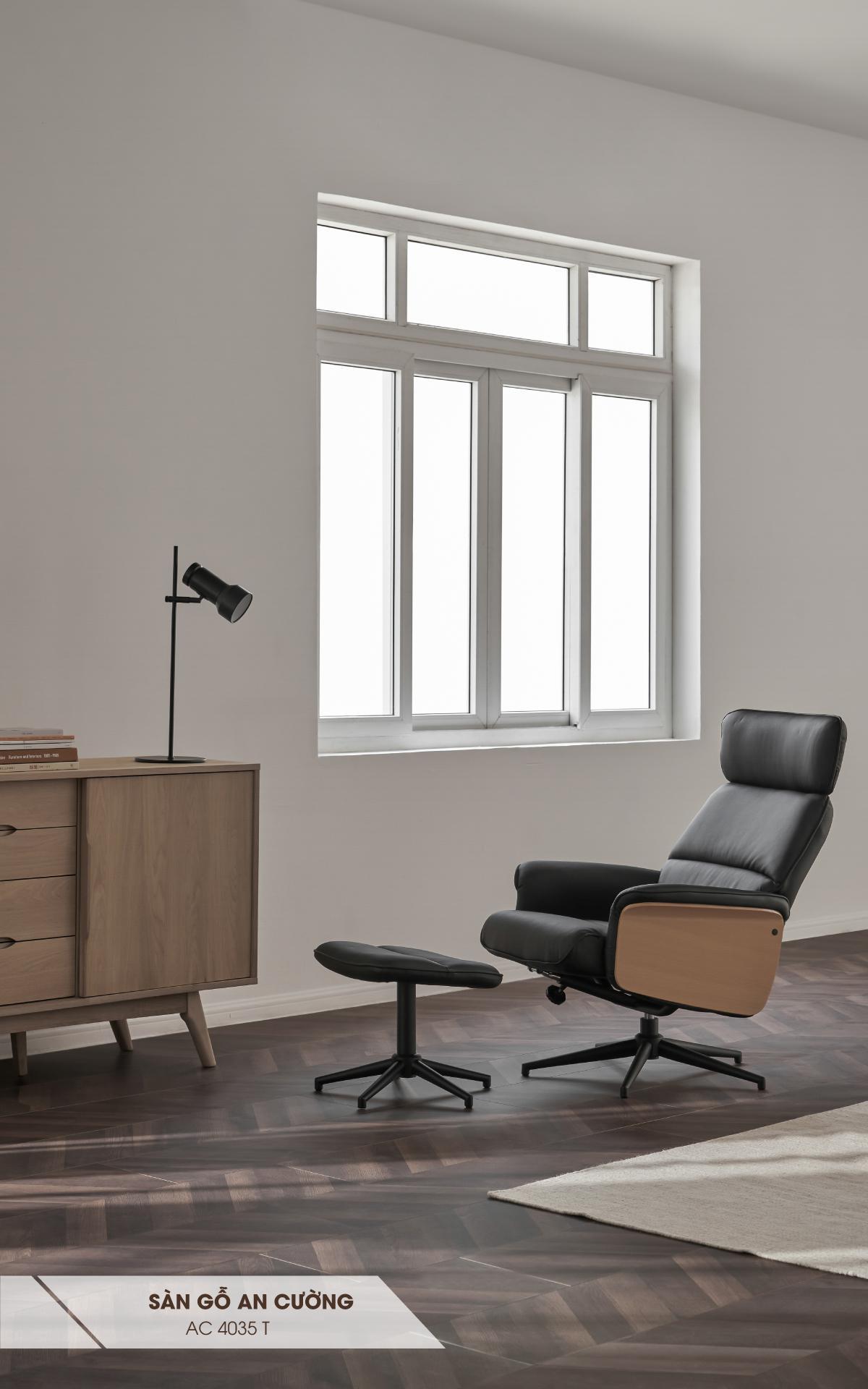 Sàn gỗ xương cá công nghiệp An Cường 4035T