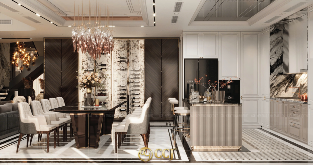 THIẾT KẾ NỘI THẤT BIỆT THỰ QUẢNG NINH -CRYSTAL VILLA - CCJ - Kiến trúc ...